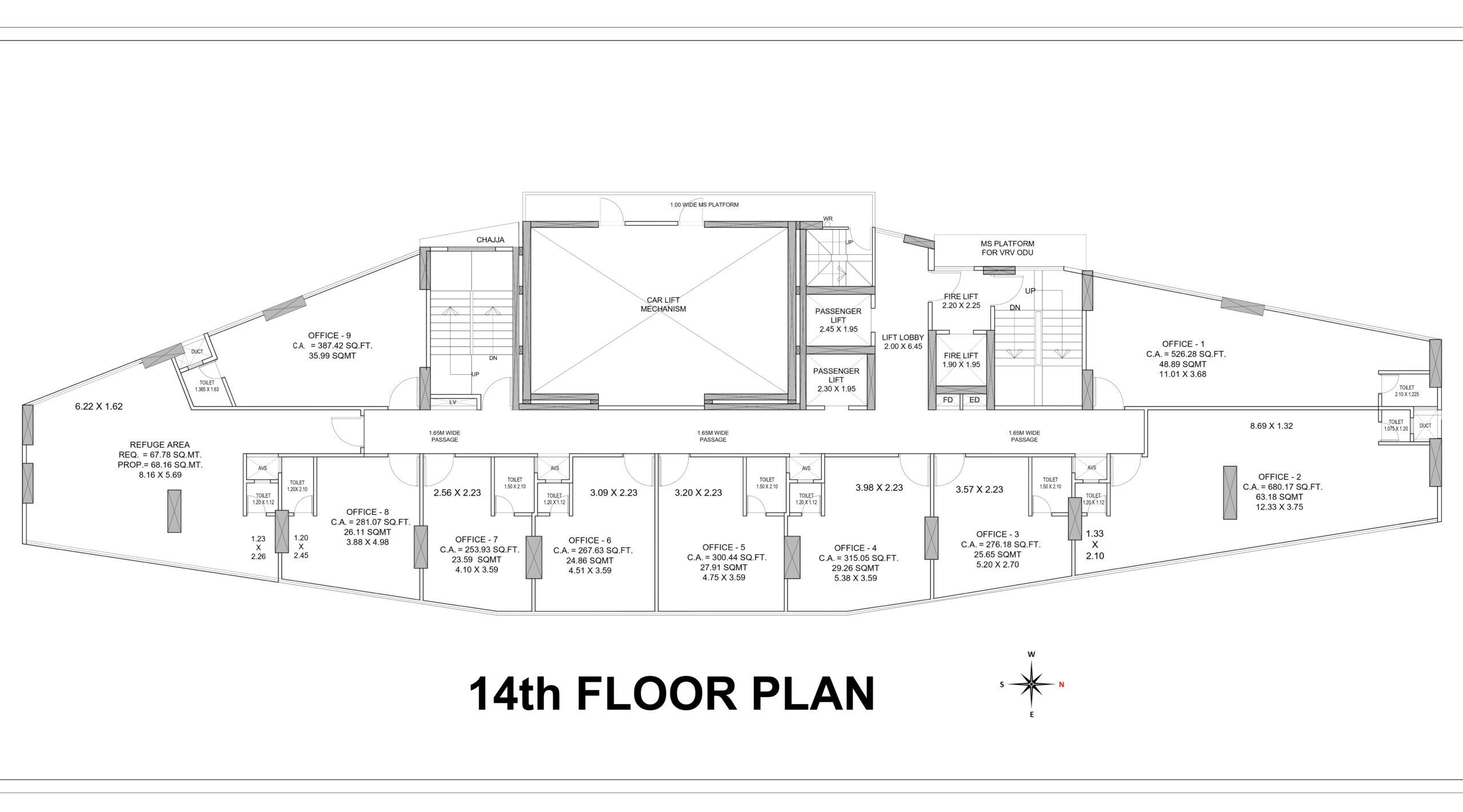 Fourteenth Refuge Floor Plan