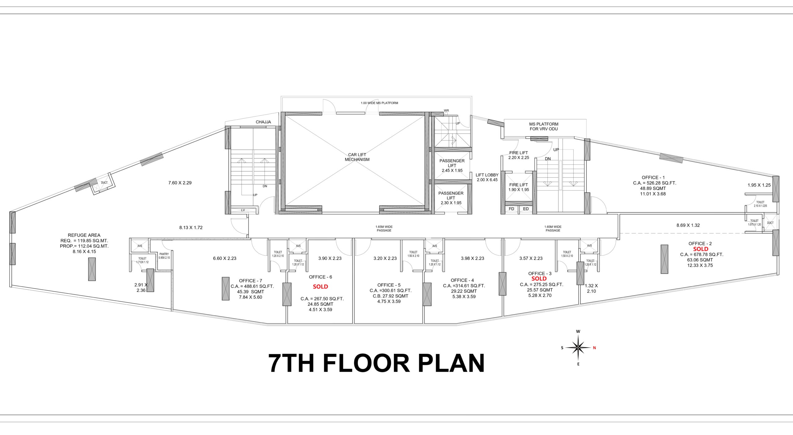 Seventh Refuge Floor Plan
