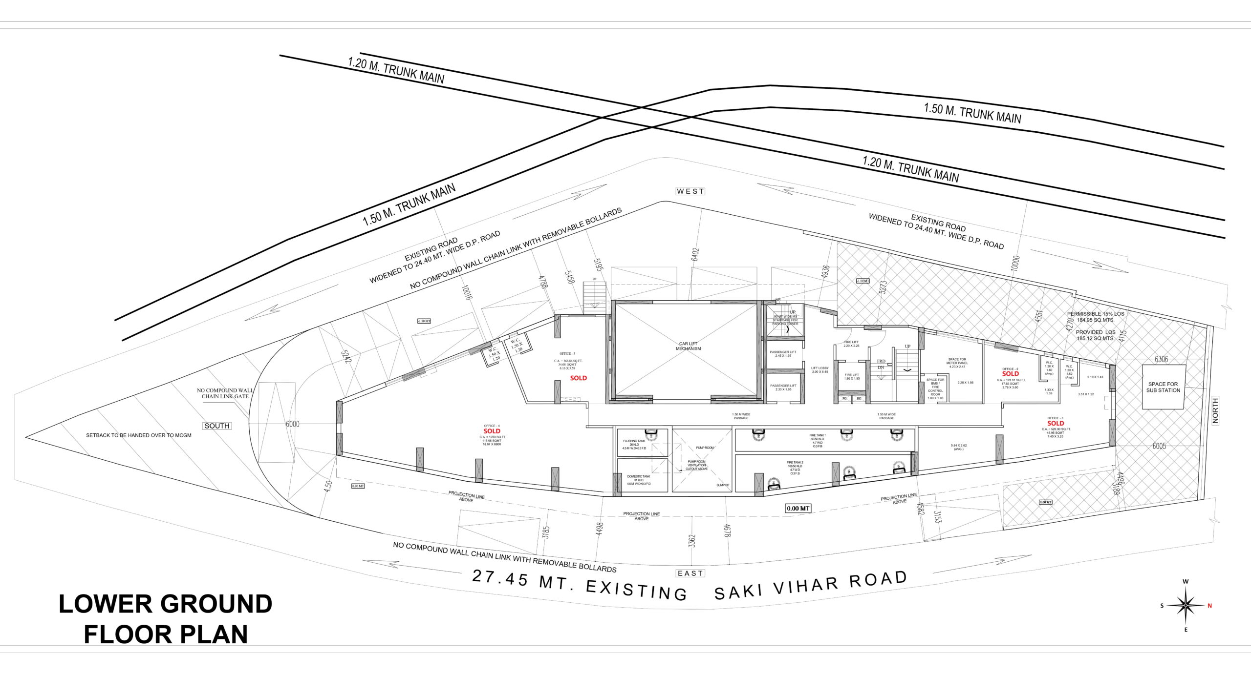 Lower Ground Floor Plan